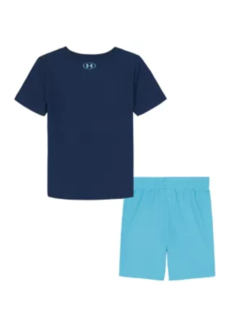 Boys 4-7  Coastal T-Shirt and Shorts Set