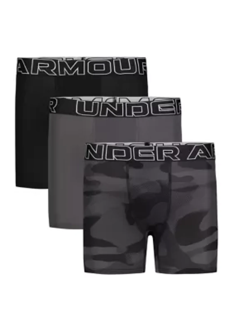 Boys 8-20 3-Pack of Boxer Briefs