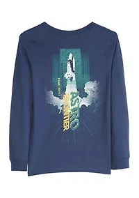Boys 4-7 Astronaut Graphic T-Shirt