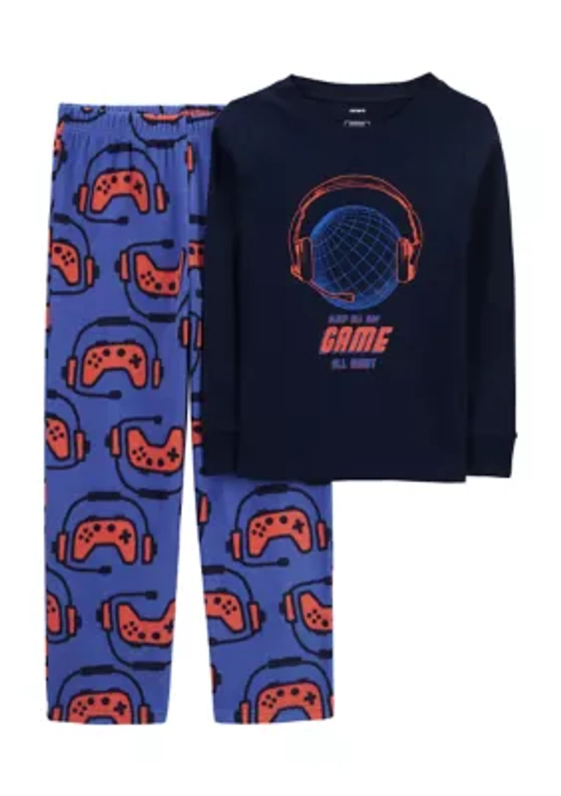 Toddler Boys Printed Pajamas