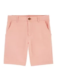 Boys 4-7 Solid Twill Shorts