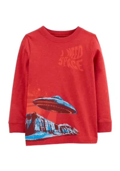 Boys 4-7 Spaceship Graphic T-Shirt