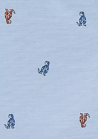 Boys 4-7 Printed Button Front Shirt