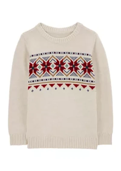 Boys 4-7 Festive Sweater