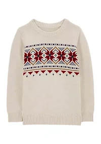 Boys 4-7 Festive Sweater