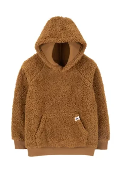 Boys 4-7 Sherpa Fleece Hoodie