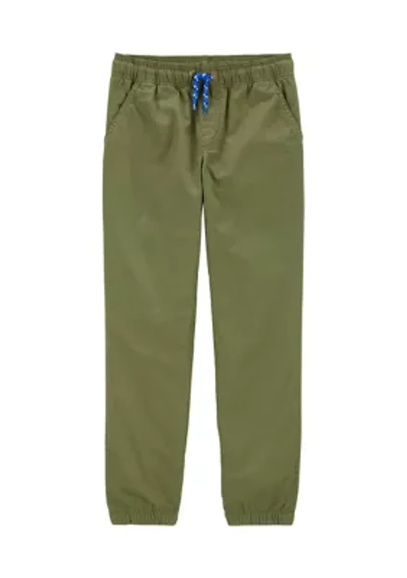 Boys 4-7 Poplin Joggers