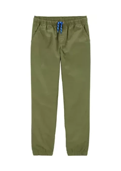 Boys 4-7 Poplin Joggers