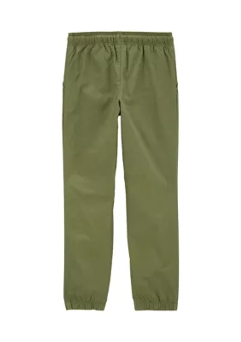 Boys 4-7 Poplin Joggers