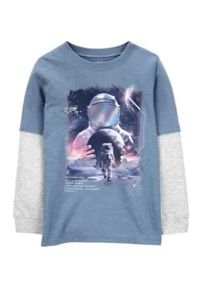 Boys 4-7 Layered Graphic T-Shirt