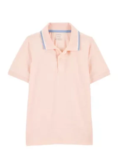 Boys 4-7 Solid Polo Shirt