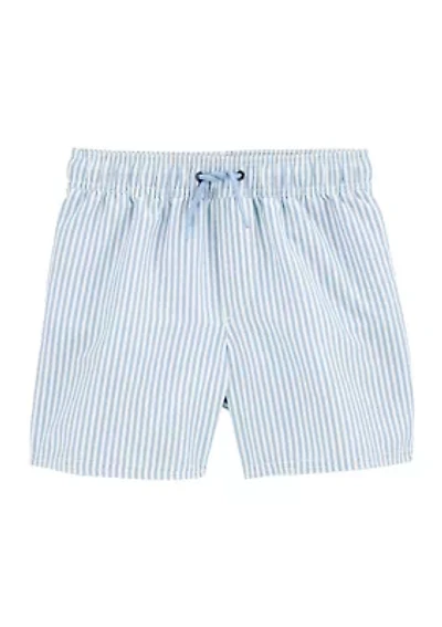 Boys 4-7 Stripe Swim Trunks
