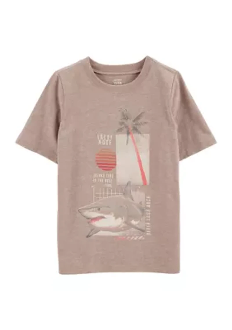Boys 5-12 Shark Graphic T-Shirt