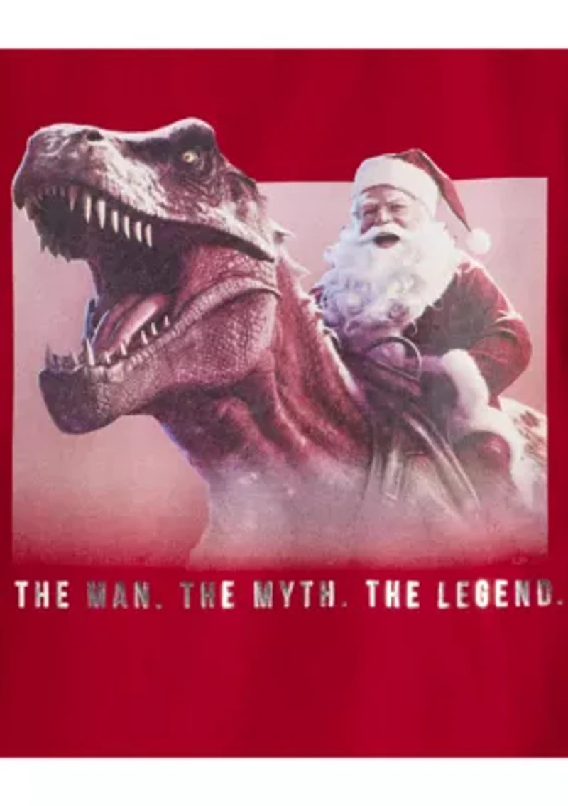 Boys 4-7 Man Myth Legend Santa Graphic T-Shirt