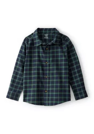 Boys 4-7 Long Sleeve Woven Shirt