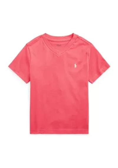 Boys 4-7 Cotton Jersey V-Neck T-Shirt