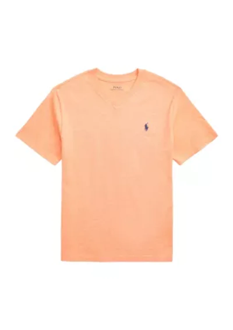 Boys 4-7 Cotton Jersey V-Neck T-Shirt