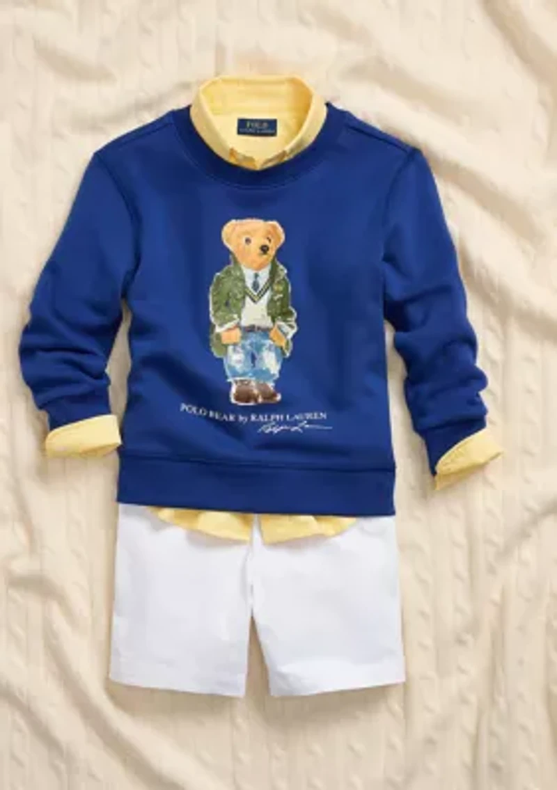 Boys 2-7 Straight Fit Stretch Chino Shorts