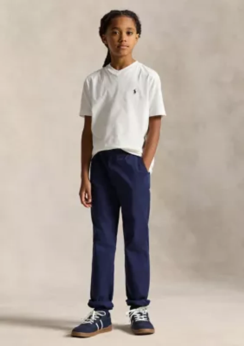 Boys 8-20 Cotton Jersey V-Neck T-Shirt