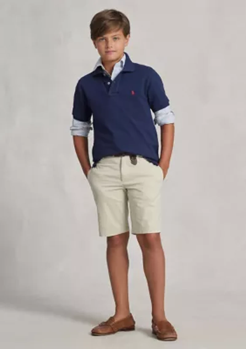 Boys 8-20 Straight Fit Stretch Chino Short