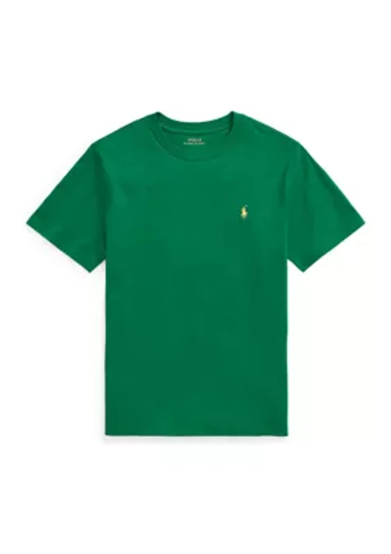 Boys 8-20 Cotton Jersey Crew Neck T-Shirt