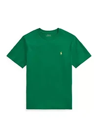 Boys 8-20 Cotton Jersey Crew Neck T-Shirt