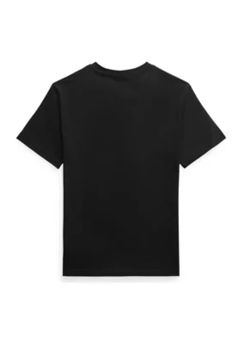 Boys 8-20 Cotton Jersey Crew Neck T-Shirt