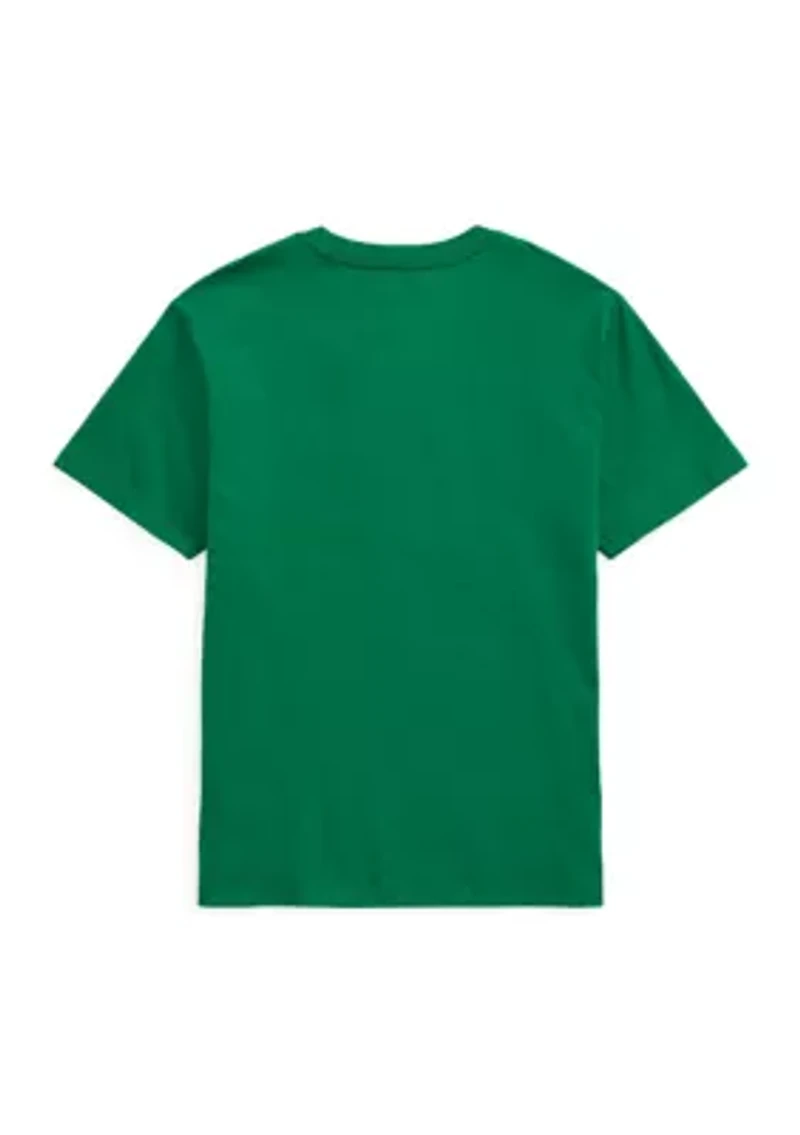Boys 8-20 Cotton Jersey Crew Neck T-Shirt