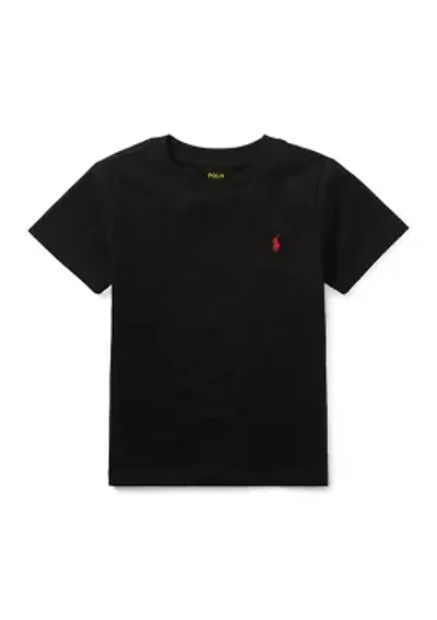 Boys 2-7 Cotton Jersey Crew Neck T-Shirt