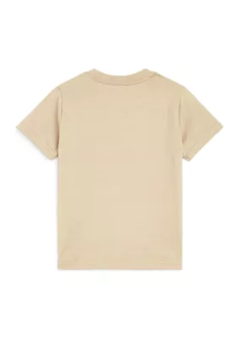 Boys 2-7 Cotton Jersey Crew Neck T-Shirt