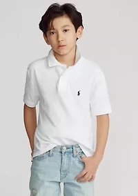 Boys 8-20 Cotton Mesh Polo Shirt