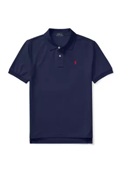Boys 8-20 Cotton Mesh Polo Shirt