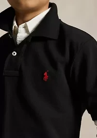 Boys 8-20 Cotton Mesh Polo Shirt