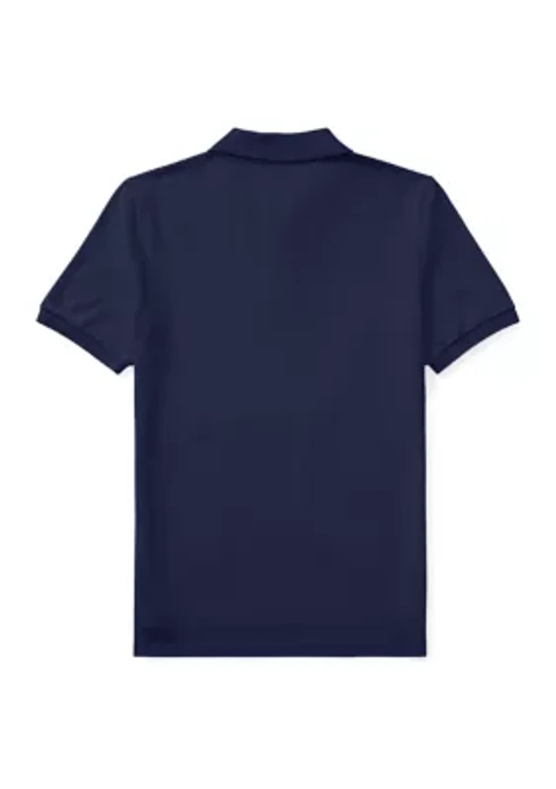 Boys 8-20 Cotton Mesh Polo Shirt