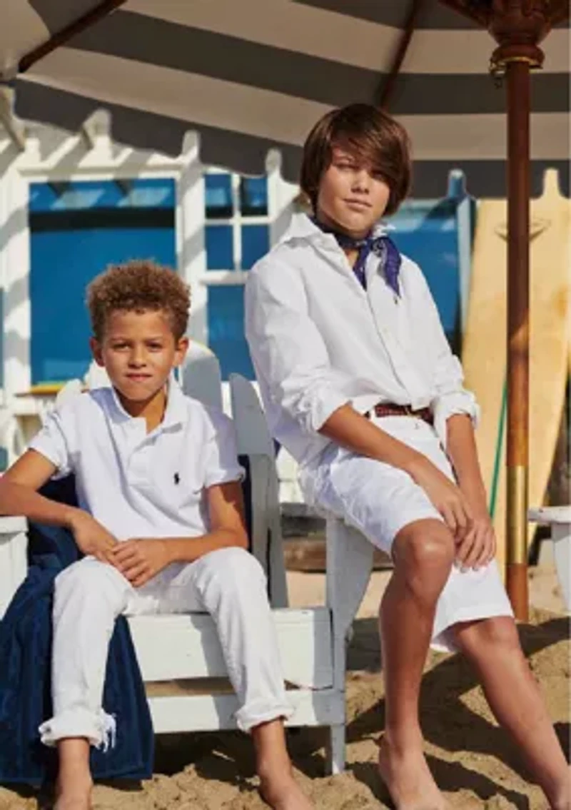 Boys 8-20 Cotton Mesh Polo Shirt