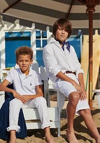 Boys 8-20 Cotton Mesh Polo Shirt