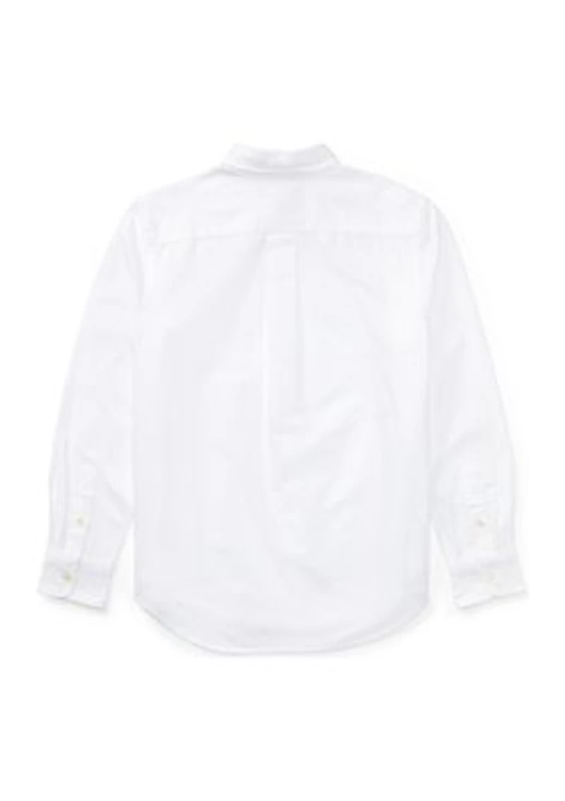 Boys 8-20 Cotton Oxford Shirt