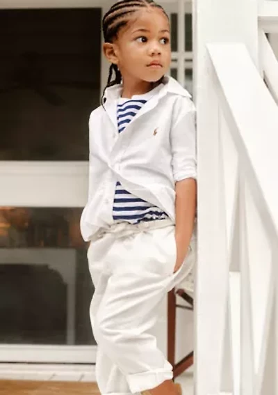Boys 2-7 Cotton Oxford Shirt