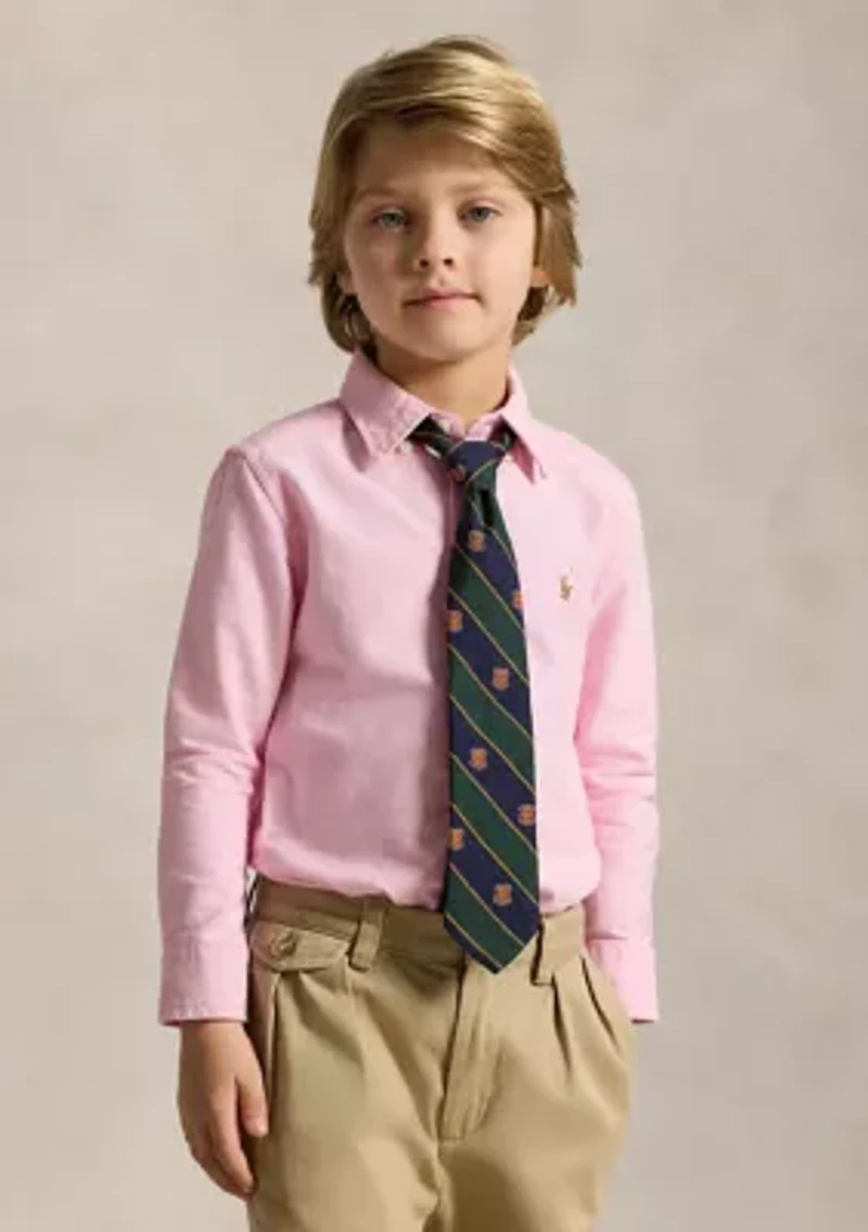 Boys 2-7 Cotton Oxford Shirt