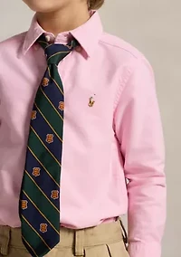 Boys 2-7 Cotton Oxford Shirt