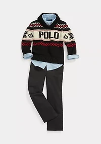 Boys 2-7 Cotton Oxford Shirt