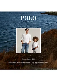 Boys 2-7 Cotton Oxford Shirt