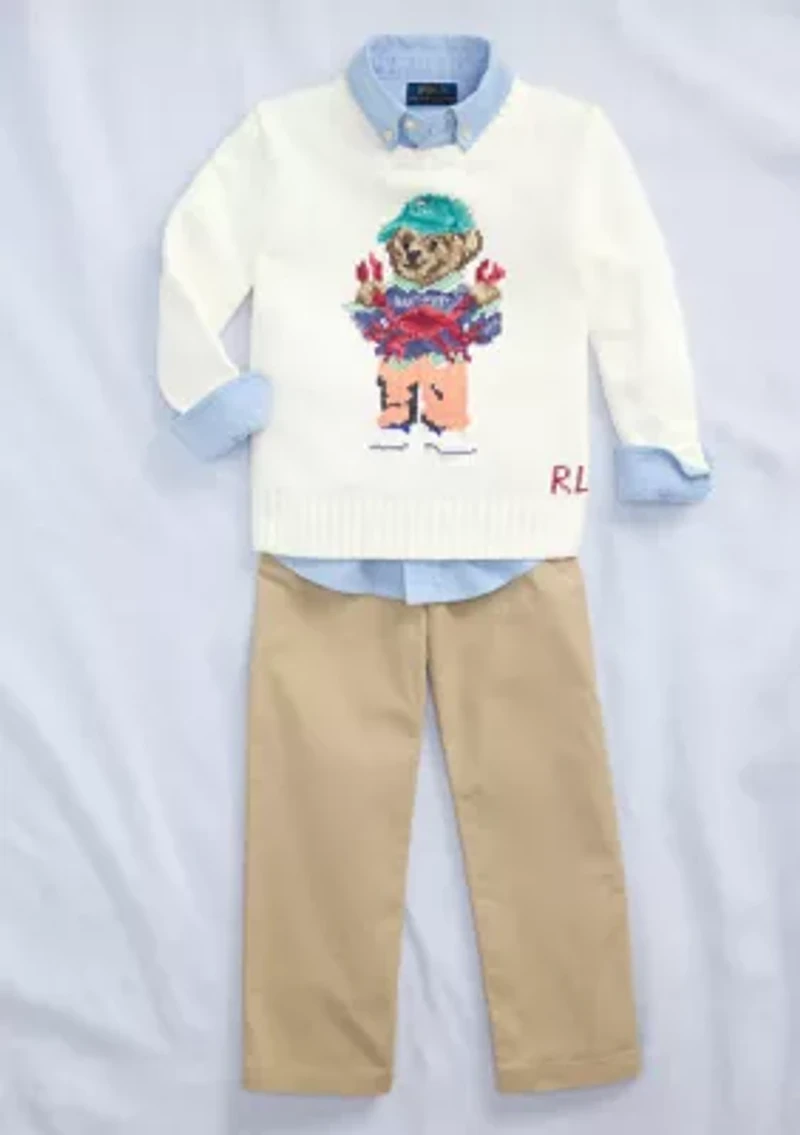 Boys 2-7 Cotton Oxford Shirt