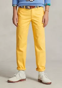 Boys 8-20 Straight Fit Stretch Twill Pants