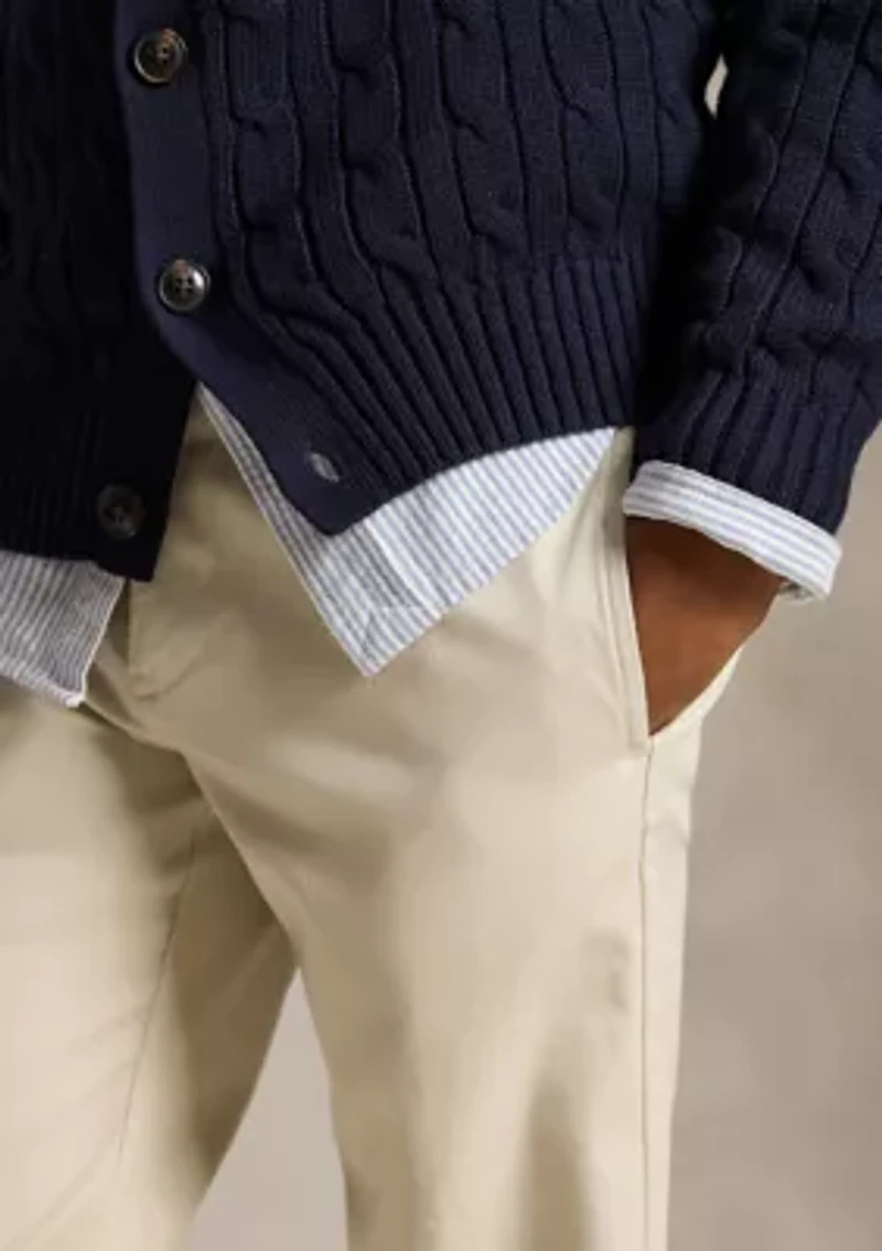 Boys 8-20 Straight Fit Stretch Twill Pants