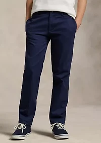 Boys 8-20 Straight Fit Stretch Twill Pants