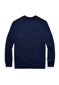 Boys 8-20 Cotton Jersey Long-Sleeve T-Shirt