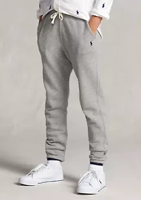 Boys - Cotton-Blend-Fleece Joggers