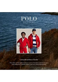 Boys 8-20 Cotton-Blend-Fleece Hoodie