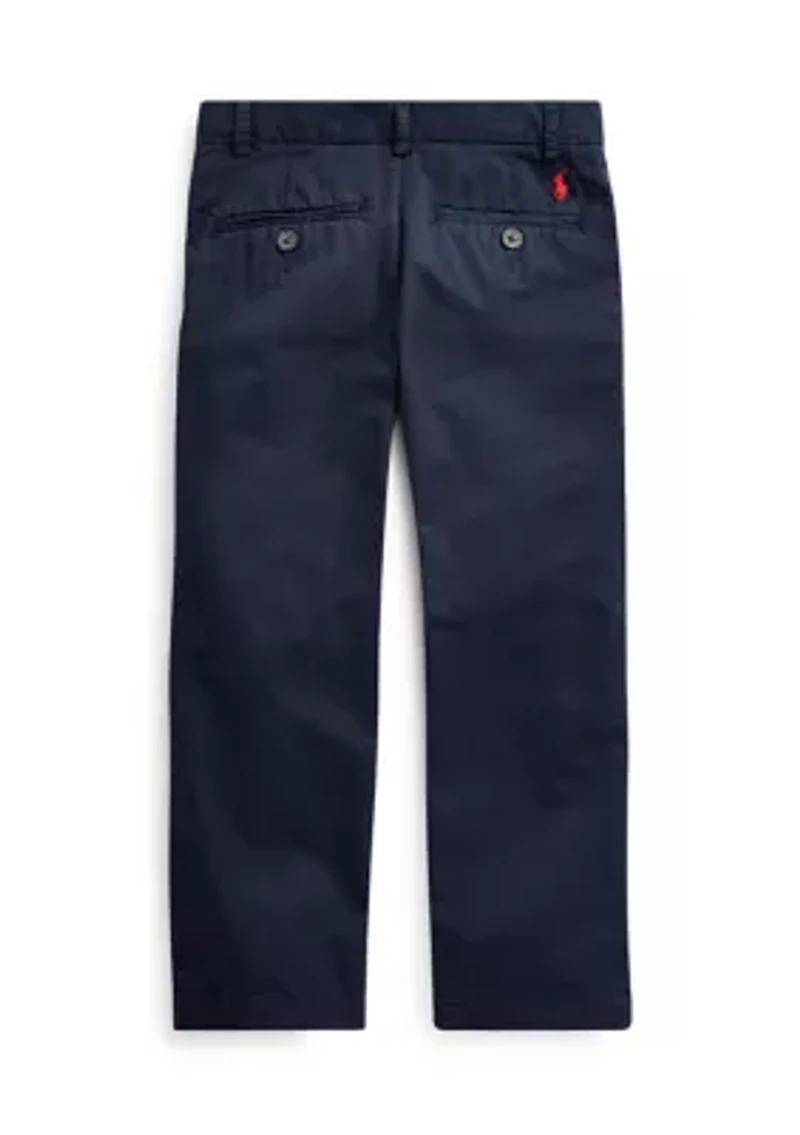 Boys 2-7 Straight Fit Flex Abrasion Twill Pants